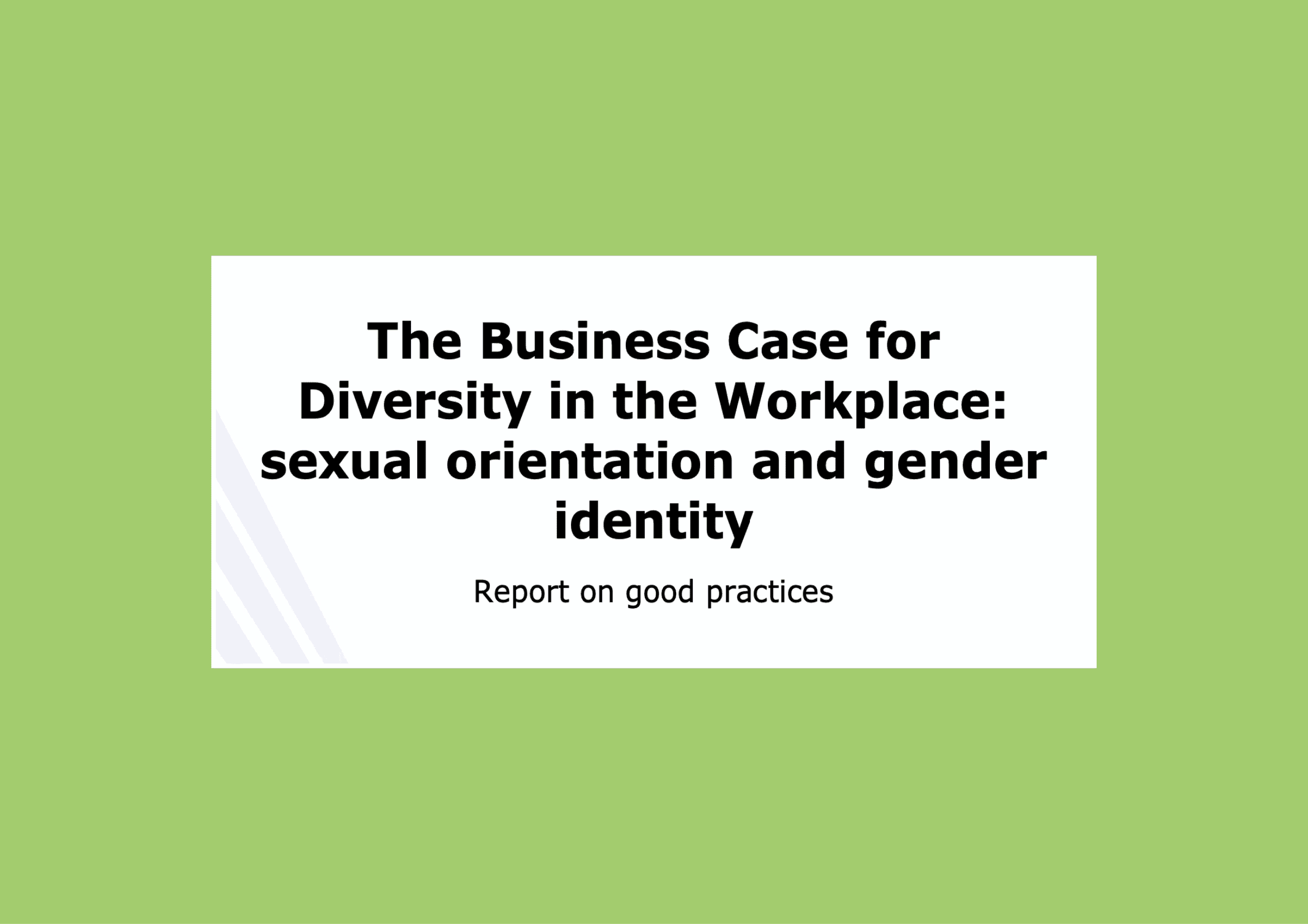 COMPARATIVE ANALYSIS OF NON-DISCRIMINATION LAW IN EUROPE